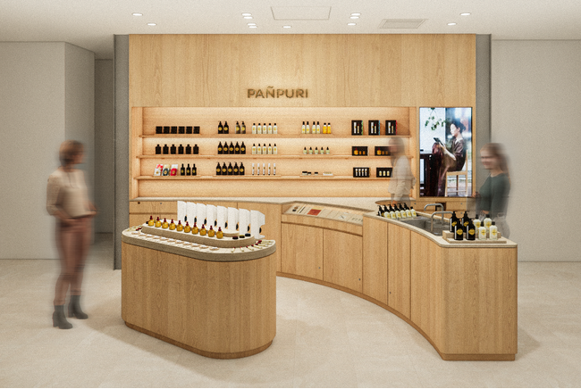 『PAÑPURI（パンピューリ）』 伊勢丹新宿本店ビューティーアポセカリーに 心と身体に寄り添う新たな空間が誕生 日本限定の新作フレグランスを先行発売