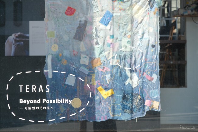 【開催報告】刺し子ブランド「TERAS」、益子・陶庫にてアート展示を実施