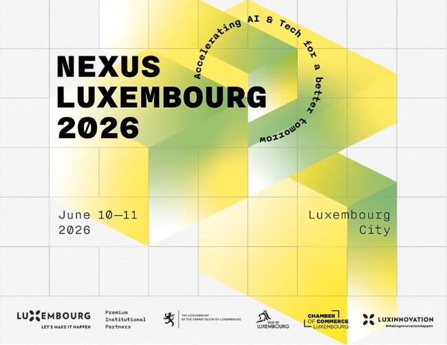 ルクセンブルクのテックイベント『Nexus 2026』(2026年6月10～11日)に日本から過去最多となるスタートアップ14社が出展！