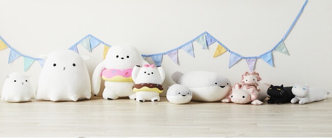 【ニトリ デコホーム】親子で揃えたい！デコホームオリジナル「Nクール」のモチモチぬいぐるみクッションが新登場