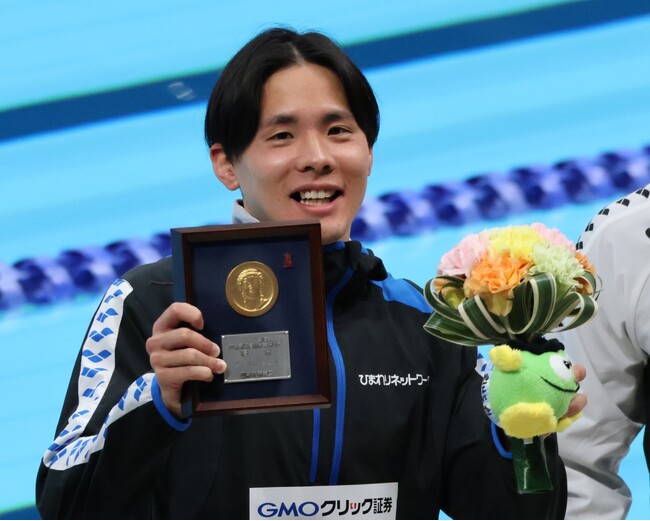 競泳 松本周也、日本選手権 優勝！パンパシフィック選手権、アジア競技大会の日本代表に選出！