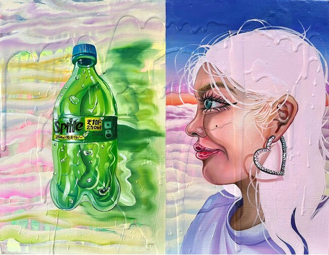 自己と他者の距離を問いかける、大学卒業後初の個展。グンジ 新作個展「road mirage（近くて遠い水）」がGALLERY ROOM・Aで4月25日(土)より開催