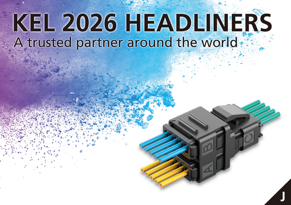 コネクタのケル株式会社、2026年度版製品カタログ「KEL 2026 HEADLINERS」を発行