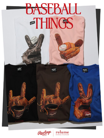 RAWLINGS(R)×JOURNAL STANDARD relume名品グラブ「XPG3」をモチーフにしたカプセルコレクション「T-shirt」「KeyHolder」がリリース。