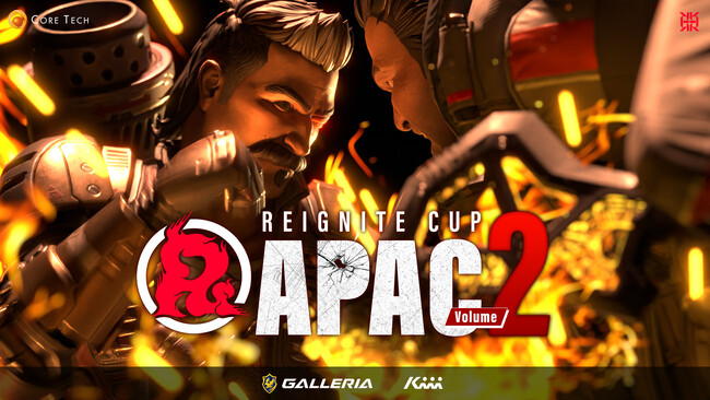 プロeスポーツチーム「REIGNITE」が3月28日（土）に『REIGNITE CUP APAC vol.2』を開催いたします。