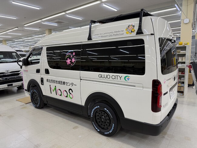 医療MaaS車両を郡上市国保白鳥病院様へ納車・式典を挙行