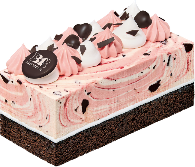 人気フレーバーがこだわりの本格ケーキになって登場！「３１ チョコレートラズベリーケーキ made from ラブポーションサーティワン」