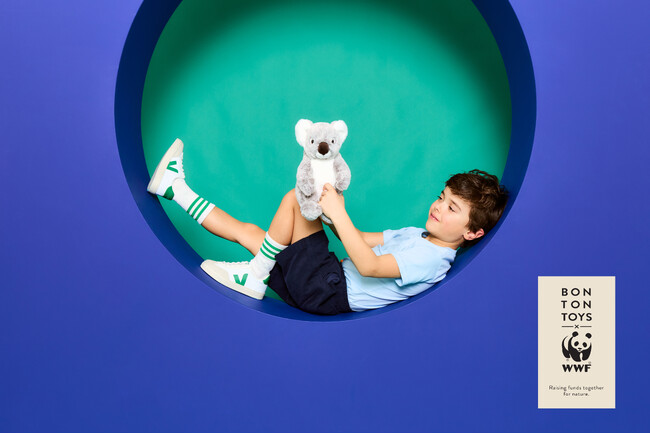 オランダ発『BON TON TOYS』より、環境保全団体『WWF』のためにデザインしたぬいぐるみシリーズの新作が登場！
