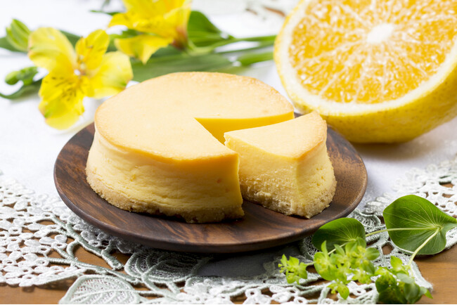 ≪ しっとり食感・濃厚な味わい ≫ さわやかな柑橘の風味が広がる『夏みかんクリーミーチーズケーキ』が【タンテ・アニー】より、4月1日（水）期間限定発売！