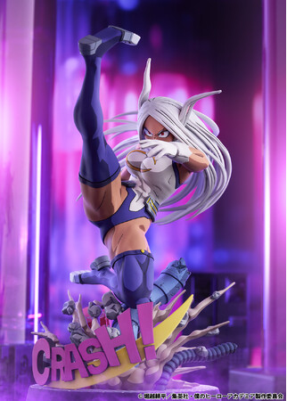 「えっ、イラストじゃないの！？」完全に二次元（平面）にしか見えない立体フィギュアに、アニメ『僕のヒーローアカデミア』より、ミルコと爆豪勝己が登場！