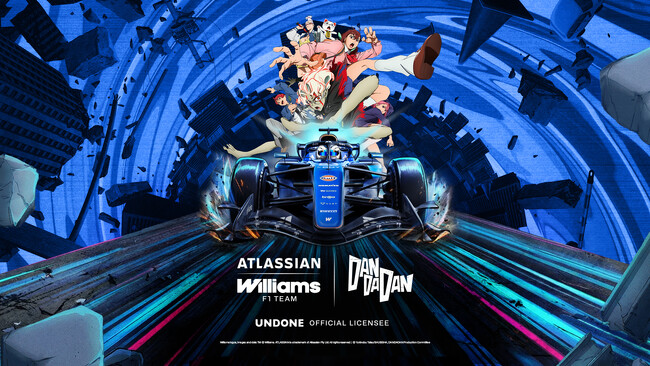 【世界初】UNDONEが手掛ける、F1チームとTVアニメが融合した新たなプロジェクトが始動。