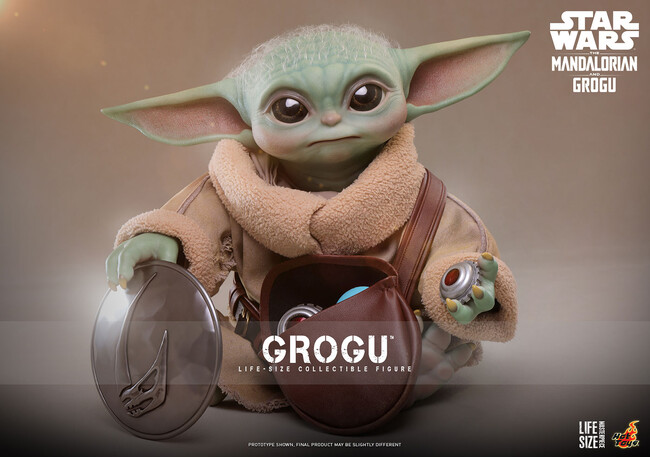 グローグーが実物大フィギュアに！映画『スター・ウォーズ／マンダロリアン・アンド・グローグー』よりホットトイズが立体化！