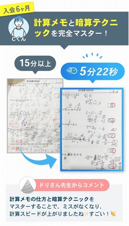 中学受験特化型計算サポート『計算くらぶ』、5万枚の添削実績を達成し累計500名の利用を突破