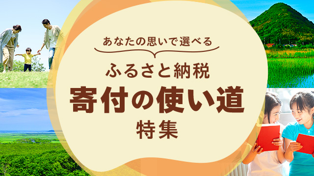 さとふる、「あなたの思いで選べる　ふるさと納税『寄付の使い道』特集」を公開