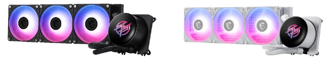 MSI、曲面ガラスカバー付き2.1インチIPS液晶ディスプレイを搭載した360mmサイズ水冷CPUクーラー「MPG CORELIQUID P13 360 / WHITE」を発売