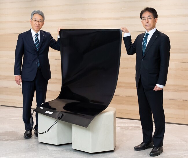 フィルム型ペロブスカイト太陽電池「SOLAFIL」事業開始のお知らせ