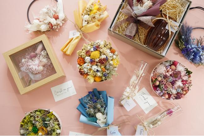【関西初上陸】東京・銀座で話題のドライフラワー専門店「Calon DRY FLOWER」がグラングリーン大阪に4月10日オープン！100種以上の花材から“自分色”で仕立てるオーダーメイド花束を提供
