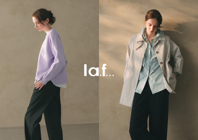 【la.f...(ラエフ)】2026年春コレクションカタログをWEBにて公開