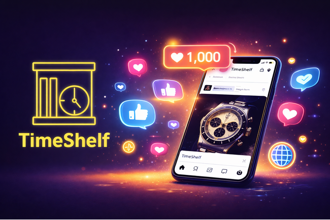 腕時計レンタルサービス「TimeShelf」、Instagramフォロワー1,000人突破-SNSを軸に体験価値の発信を強化　株式会社ギア FC出店開発担当 板橋克仁氏が「信長デイトナ」の装着を実施