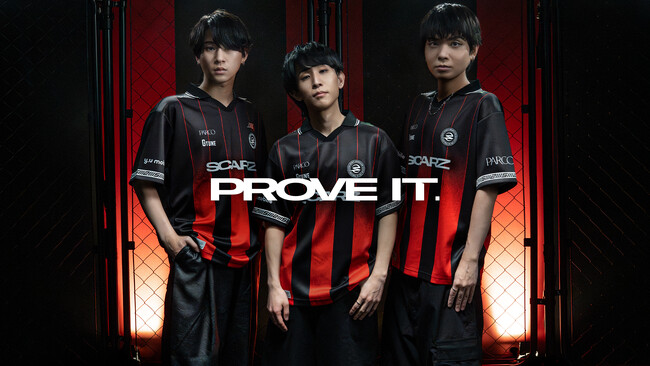 プロeスポーツチームSCARZ、2026年のテーマ「PROVE IT.」を体現した新ユニフォームを発表