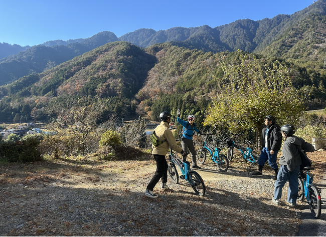 長野県みなみ木曽エリアにおける「E-bike広域周遊型観光コンテンツ」造成を支援