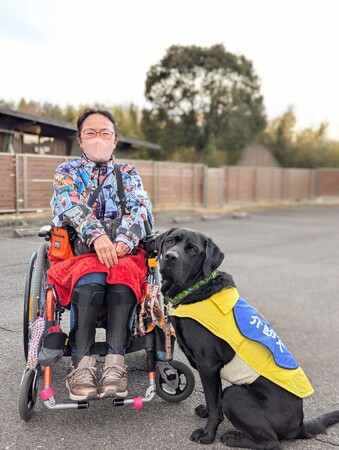 愛知県で新たに介助犬認定ペアが誕生！