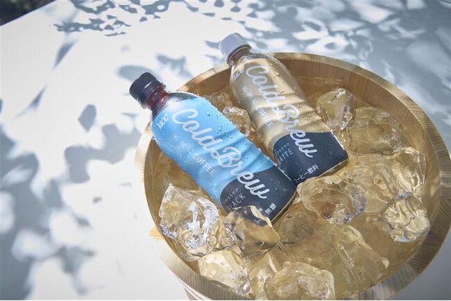 “Cold Brew～水淹れ” 『UCC Cold Brew BLACK PET500ml』『UCC Cold Brew LATTE PET500ml』 の2品を3月30日リニューアル発売！