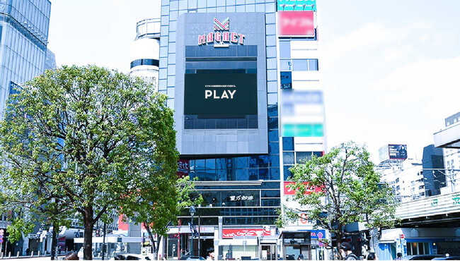 株式会社PLAY、3月28日（土）より渋谷スクランブル交差点の大型街頭ビジョンに「映像を通じた価値の伝播」を伝えるCM放映開始