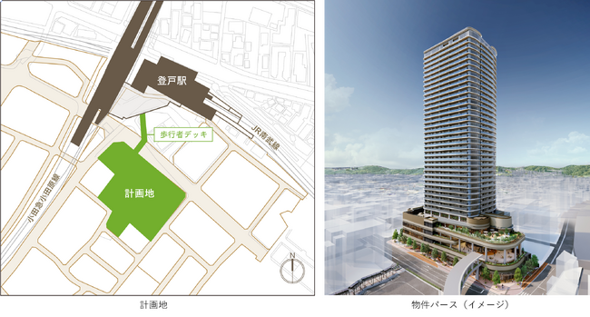 「登戸駅前地区第一種市街地再開発事業」権利変換計画認可・着工のお知らせ