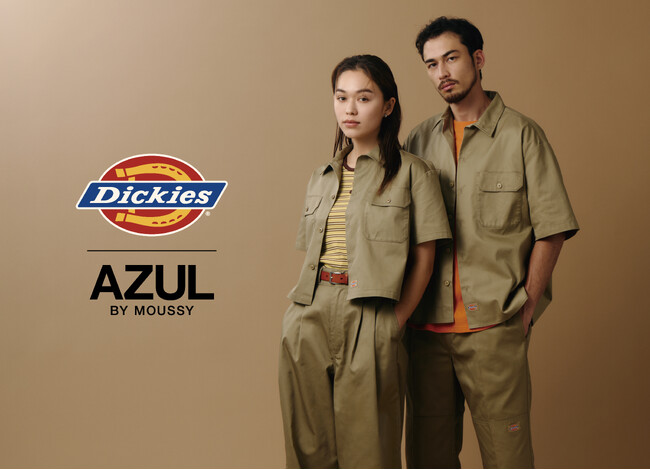 AZUL BY MOUSSY (アズール バイ マウジー)よりワークウェアブランド「Dickies(R)」とのLimited Editionを発売！