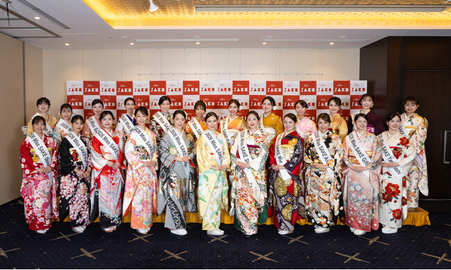 美容室 Ash「2026 Miss SAKE Japan ファイナリスト発表会」で23名のヘアメイクを担当