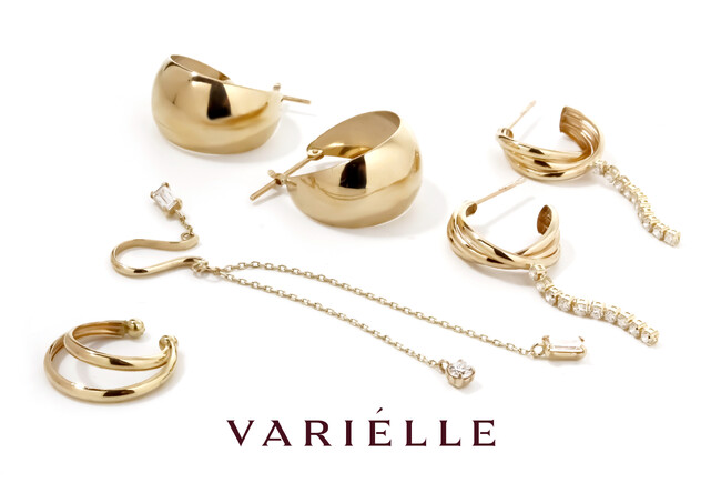 VARIELLEよりK10ジュエリーが新登場　軽やかに寄り添う「Airy Gold」コレクションを展開
