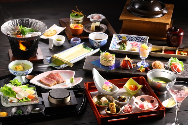 【奥湯河原温泉 山翠楼 SANSUIROU】春限定献立の提供開始 ー 厳選食材で仕立てる至高の和食会席