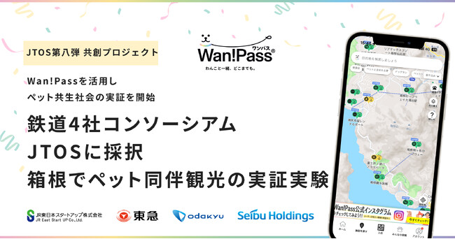 鉄道4社横断コンソーシアムJTOSと共創