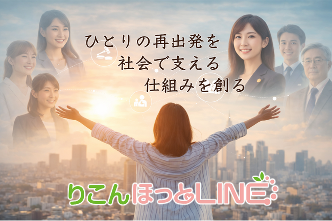 女性のための離婚自立支援プラットフォーム「りこんほっとLINE」運営体制を強化、新会社を設立
