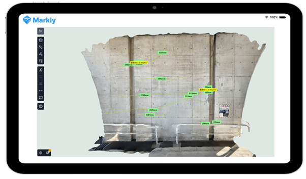 DataLabsの3Dインフラ点検システム「Markly」、国土交通省「点検支援技術性能カタログ」に掲載