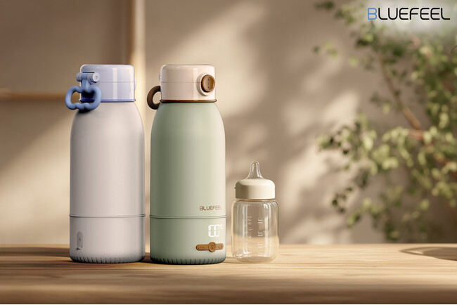 BLUEFEEL、Makuake1,600万円突破 コードレスで最大100℃まで沸かせる充電式ケトル『Heat100』発売