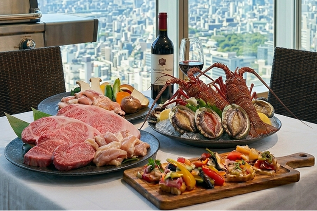 4月20日(月)ミッドランドスクエアに天空のイタリアンBBQ「CARVINO」オープン！