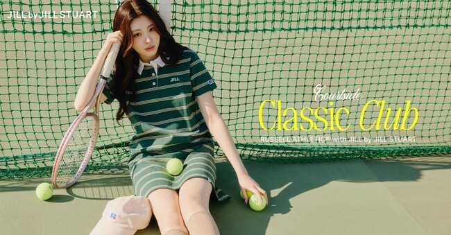 「RUSSELL ATHLETIC　×　JILL by JILL STUART」別注アイテム3型を発売
