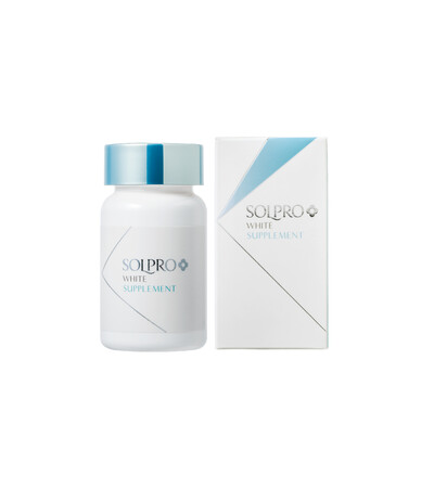 SOLPRO PLUS WHITE シリーズのサプリメントとUVクリーム　新コンセプトのもと処方とデザインを大幅リニューアル!!