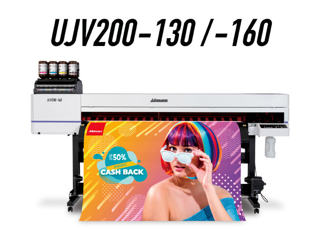 高画質をもっと簡単に。表現力と使いやすさを追求したUVプリンタ「UJV200-130/160」を発表