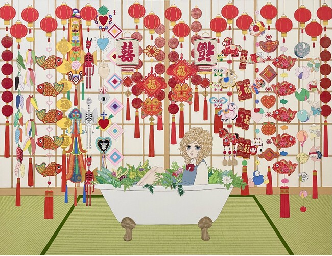 【新宿高島屋】「永島千裕展 ―My Safe Room―」、４月22日（水）から開催！