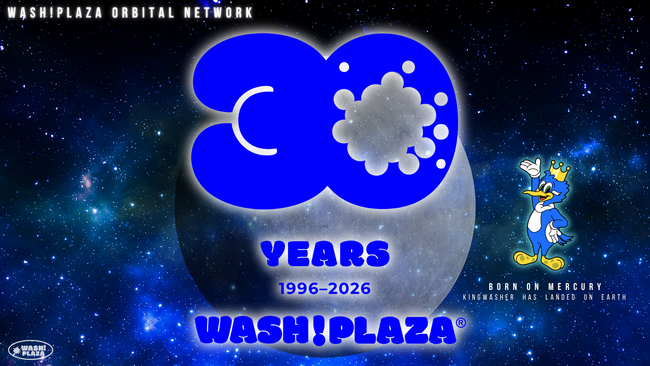 「洗車場から、銀河へ。」WASH!PLAZA(R)︎ 30周年始動オリジナルIP「KINGWASHER(TM)」公開｜Born on Mercury. Landed on Earth.