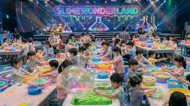 想定以上の反響で延長決定！全身スライム体験「スライムワンダーランド」｜大阪・岸和田 WHATAWON