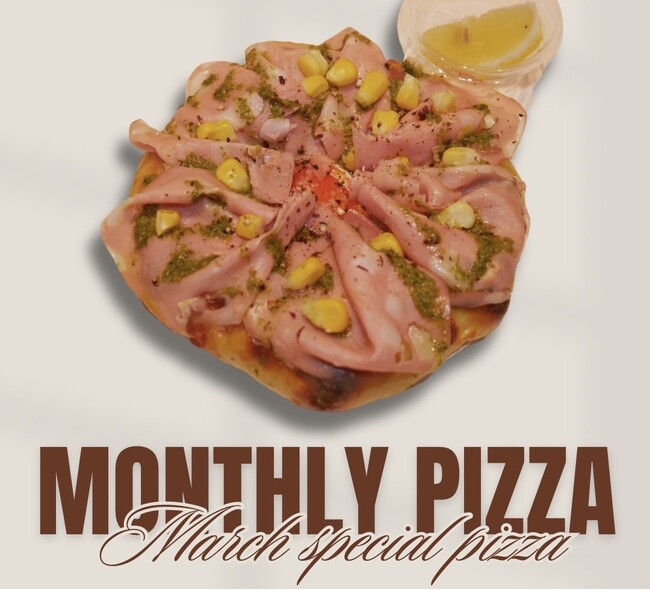 【4月1日(水)発売】春を味わう一品。SHOGUN PIZZAから「蕗のとうとボローニャソーセージのビスマルク」が登場
