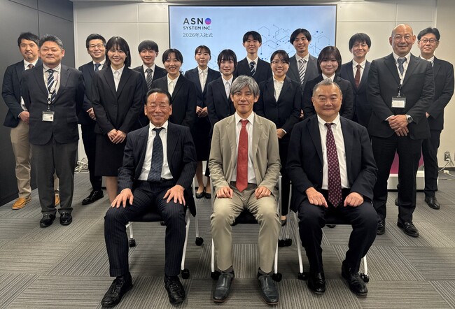 国内最大級の貸し会議室サイト「会議室.COM」を運営するアスノシステム 2026年度 入社式を開催