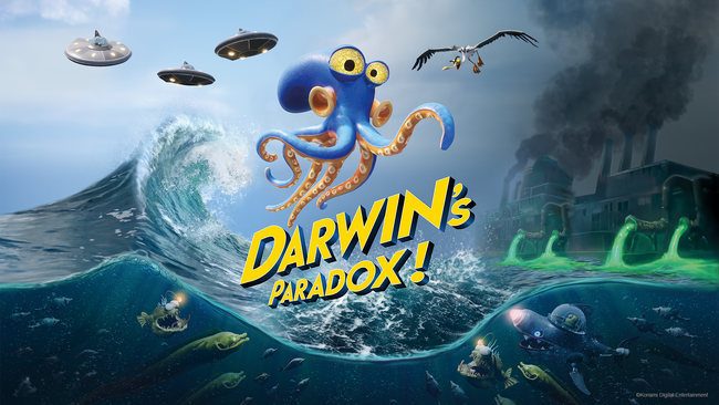 タコの主人公「ダーウィン」の人類の運命を左右する壮大な冒険が始まる！『Darwin’s Paradox!』、最新のプラットフォームで本日発売開始！