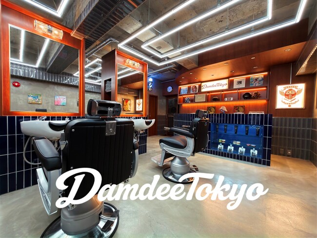浅草に“次世代バーバー”が進出DAMDEE TOKYO HAIR LOUNGE 浅草田原町店をオープン