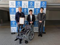 プルタブ収集活動19年　累計385台の車椅子を福祉施設に寄贈