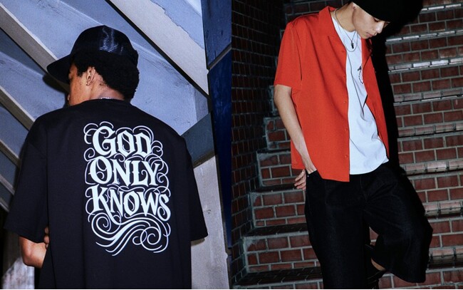 アパレルブランド「GOD ONLY KNOWS」がNUBIAN HARAJUKUで初のPOP UPを4/9（木）より開催